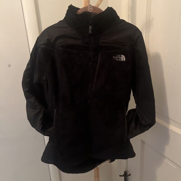 The North Face Women’s Black Fleece Full Zip Jacket Size Medium - Picture 1 of 3